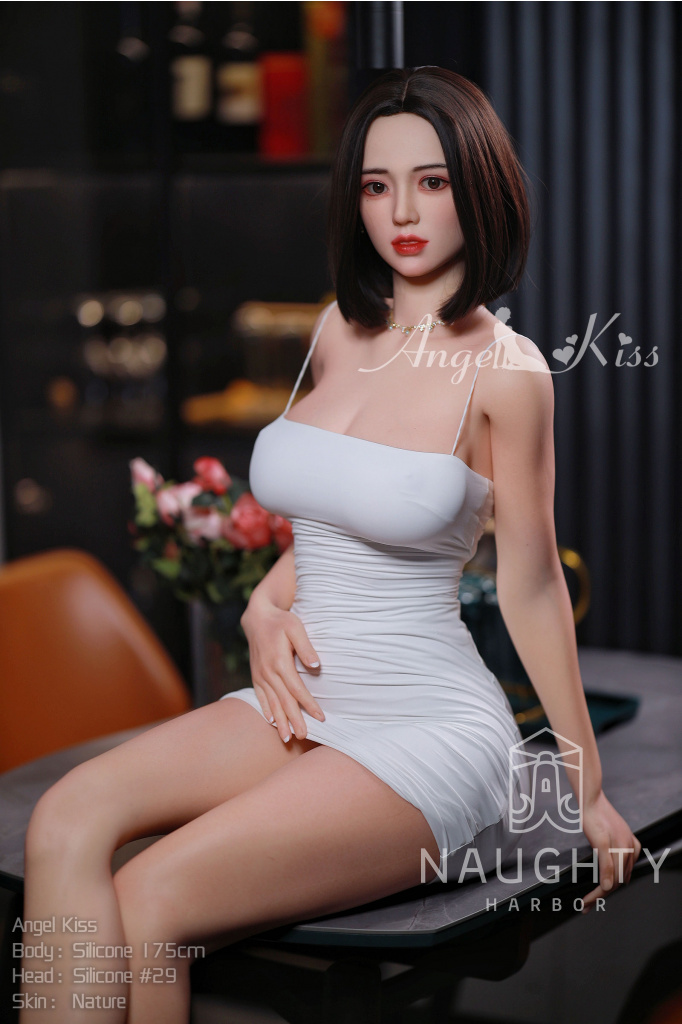 Silicone Doll Brunette Kayden 5ft 8' (175 cm)/ D-Cup - Angel Kiss