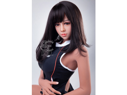 Sexy Doll Black-haired Linn 4ft 11' (150 cm)/ E-Cup - SEDOLL