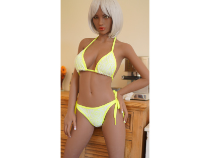 Real Sex Doll Tanned Gilly 5ft 1' (155 cm)/ E-Cup - Doll4ever