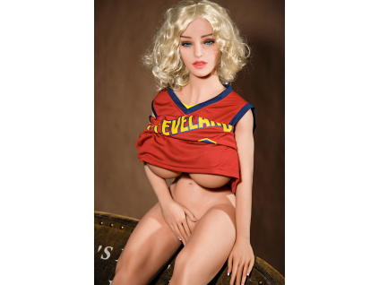Sex Doll Blonde Solana 4ft 11' (150 cm)/ I-Cup - AIBEI Doll