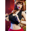 6YE Curvy doll Red eye head 10