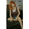 Real Sex Doll Redhead Zhen 5ft 1' (155 cm)/ E-Cup - Doll4ever