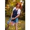 Real Sex Doll Redhead Sunday Rose 5ft 2' (160 cm) - STOCK/ A-Cup - WM doll