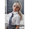 Sex Doll Schoolgirl Victoria 4ft 11' (150 cm)/ A-Cup - Irontech Doll