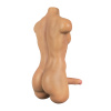 Chris 19.84LB Realistic Silicone Male Sex Doll With Flexible Big Dildo Tan Skin 6