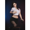 Silicone Sex Doll Black-haired Brielle 5ft 6' (168 cm)/ D-Cup - AF Doll