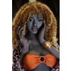 Sex Doll Black Joshi 5ft 4' (162 cm)/ E-Cup - WM doll