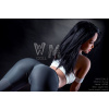 Sexy Doll Black-haired Kaira 5ft 3' (160 cm) - STOCK/ A-Cup - WM doll