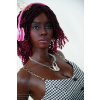 Silicone Sex Doll Black Keisha 5ft 4' (163 cm) - STOCK/ C-Cup - GALATEA DOLL